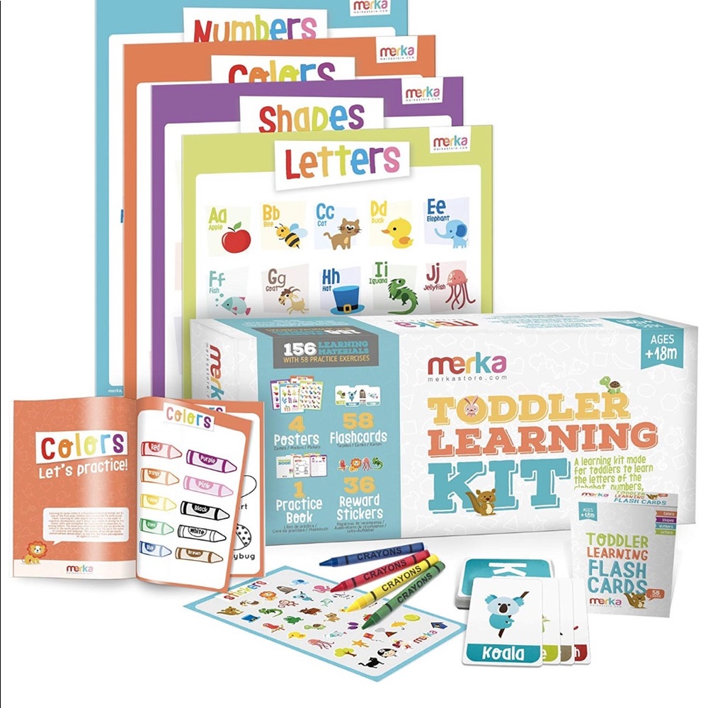 ❌SOLD❌Toddler learning kit